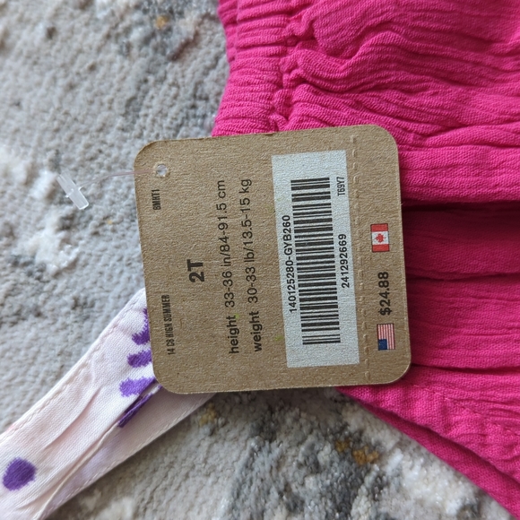 Crazy8 Crinkle dress 2T nwt - Picture 2 of 4